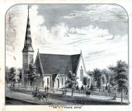 St. Stephens Church, Rev. S. F. Dunham, Terre Haute, Vigo County 1874
